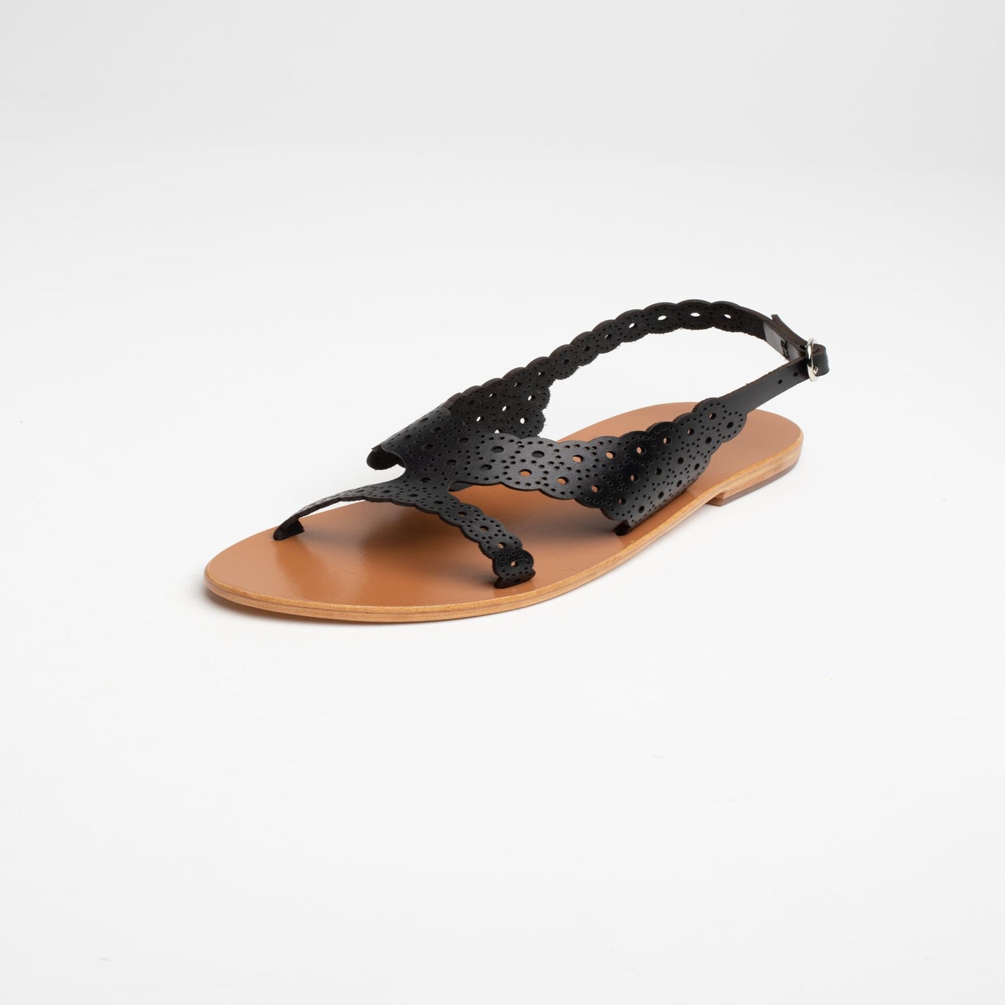 DANA sandales en cuir black