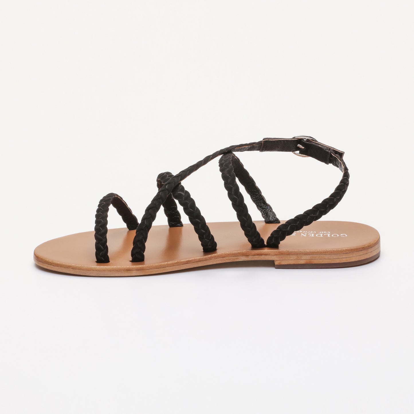 DELBAR sandales en cuir black