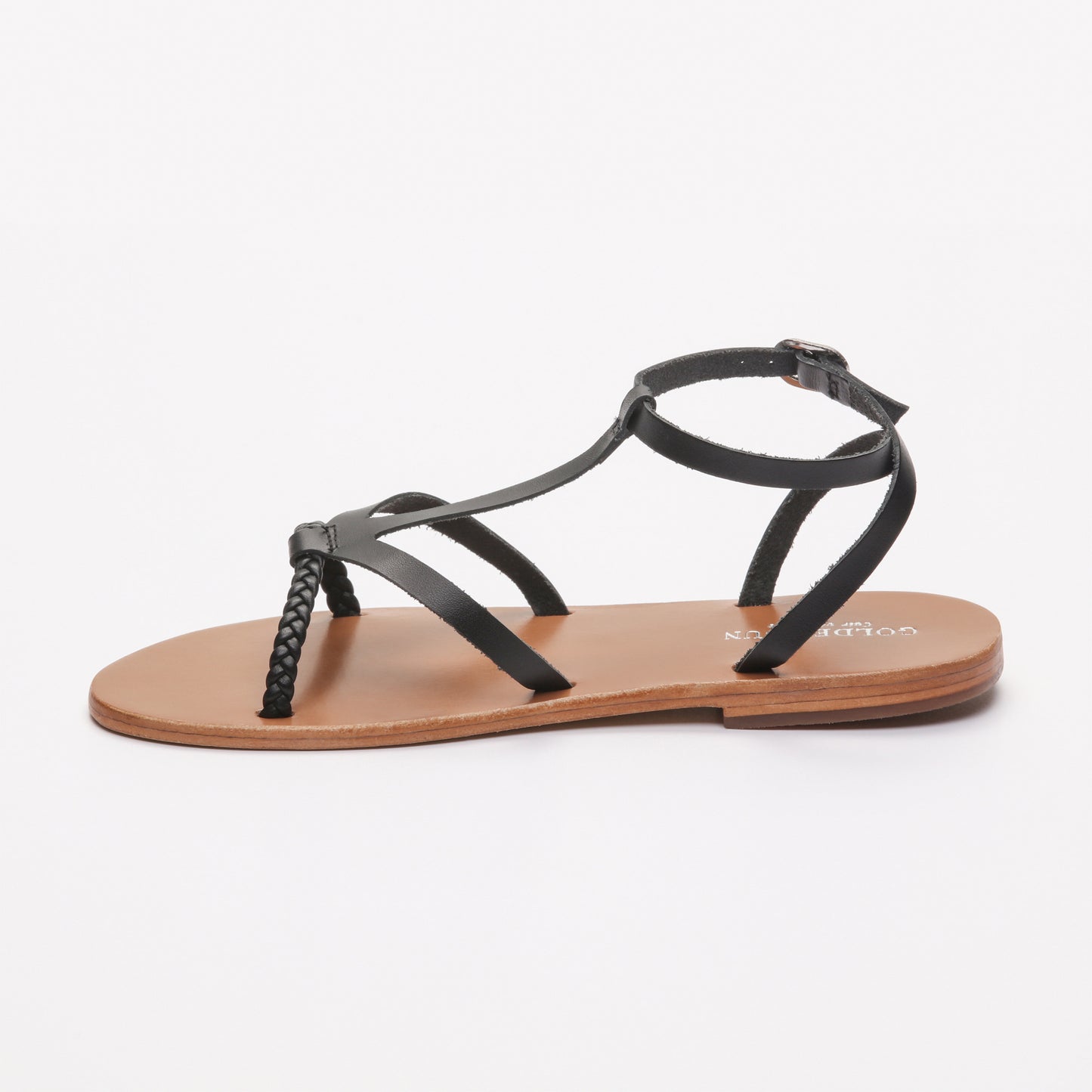 DELKASH sandales en cuir black