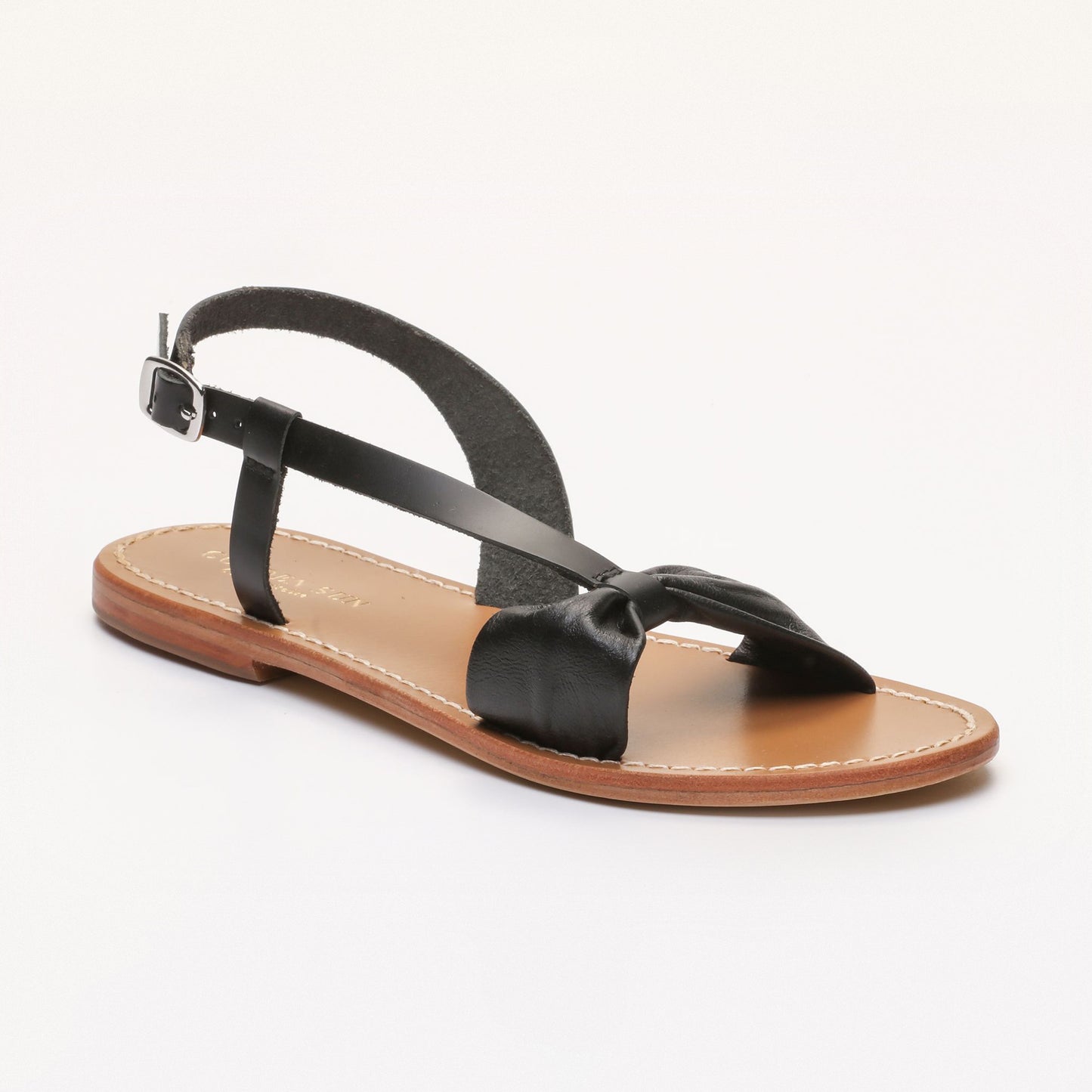 MANI sandales en cuir black