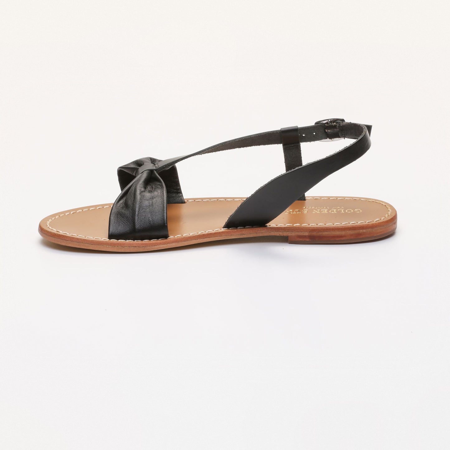 MANI sandales en cuir black