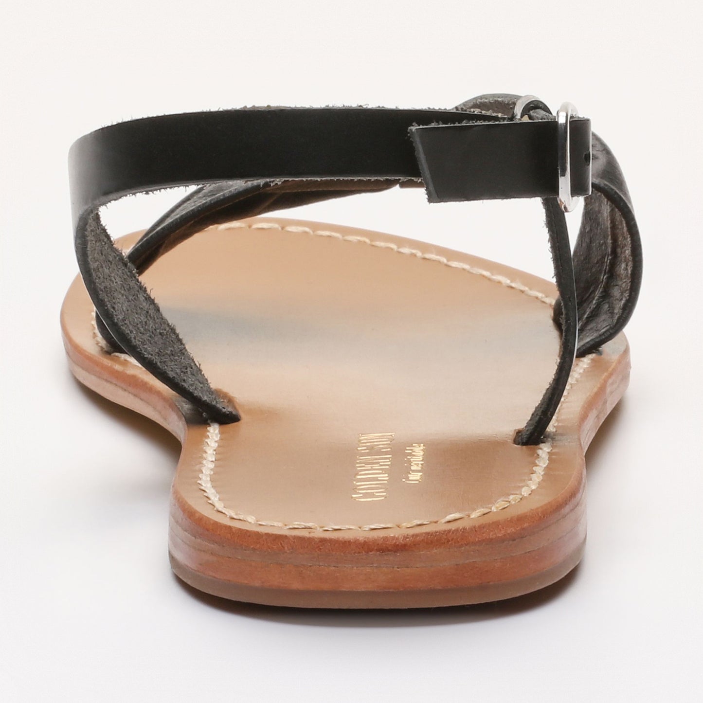MANI sandales en cuir black