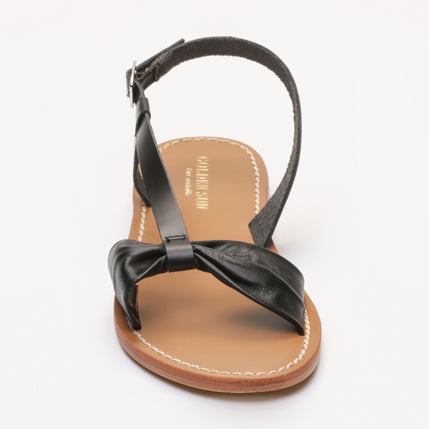 MANI sandales en cuir black