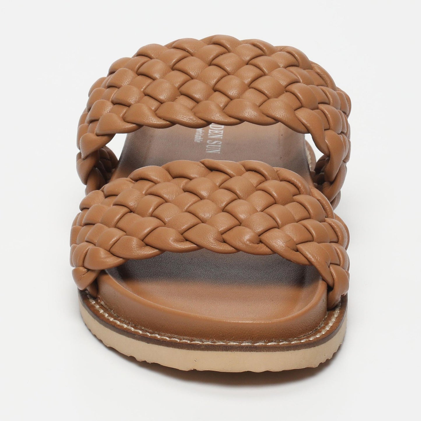 KINSLEY sandales en cuir light tan