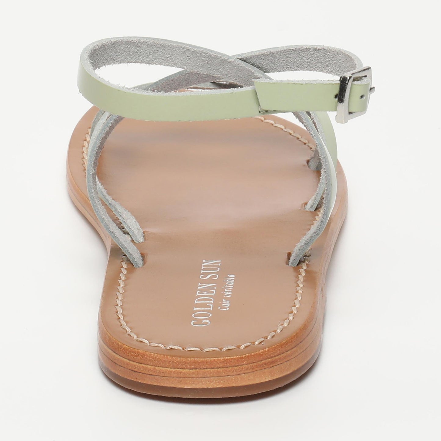 KOSUM sandales en cuir mint