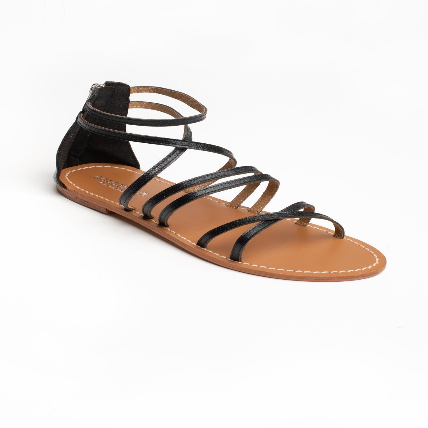 LAUREL sandales en cuir black