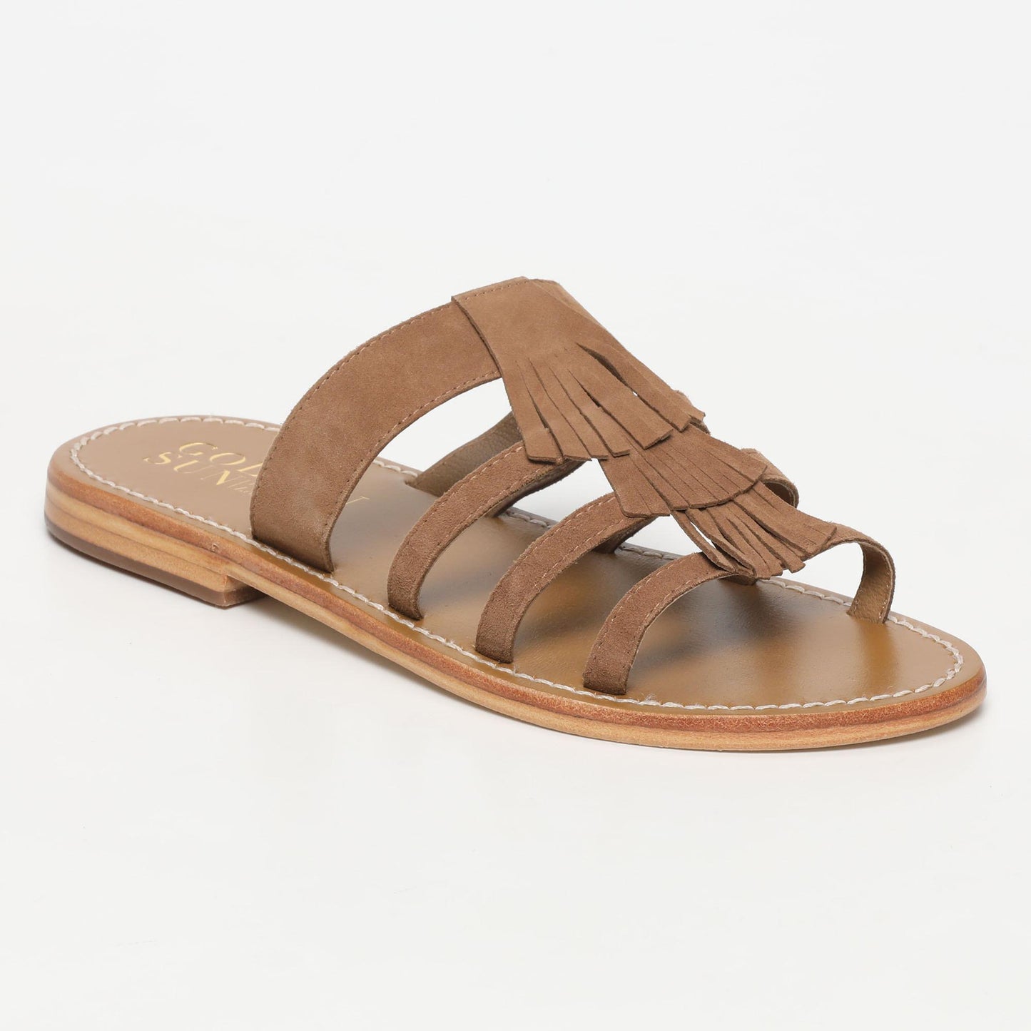 MANDURIA sandales en cuir camel