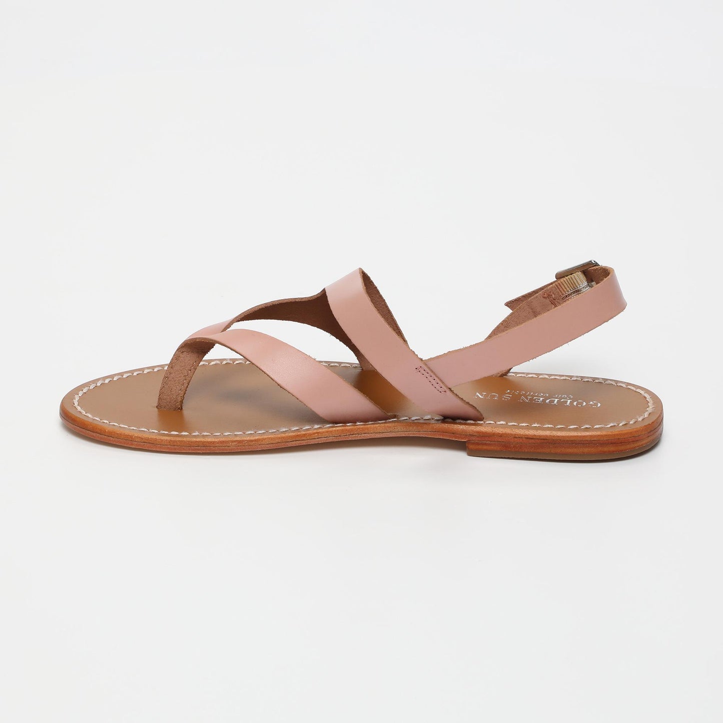 NAOREO sandales en cuir pink