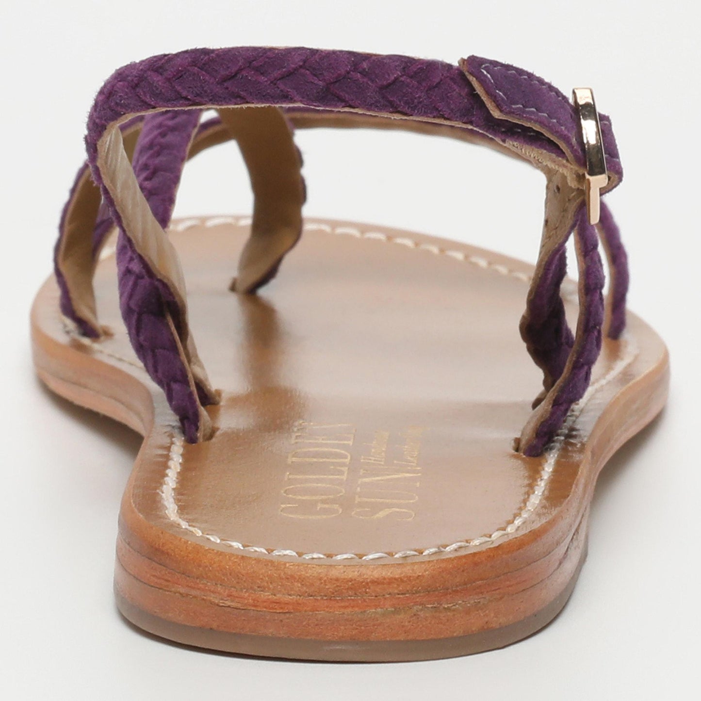 ORIOLE sandales en cuir amethyst