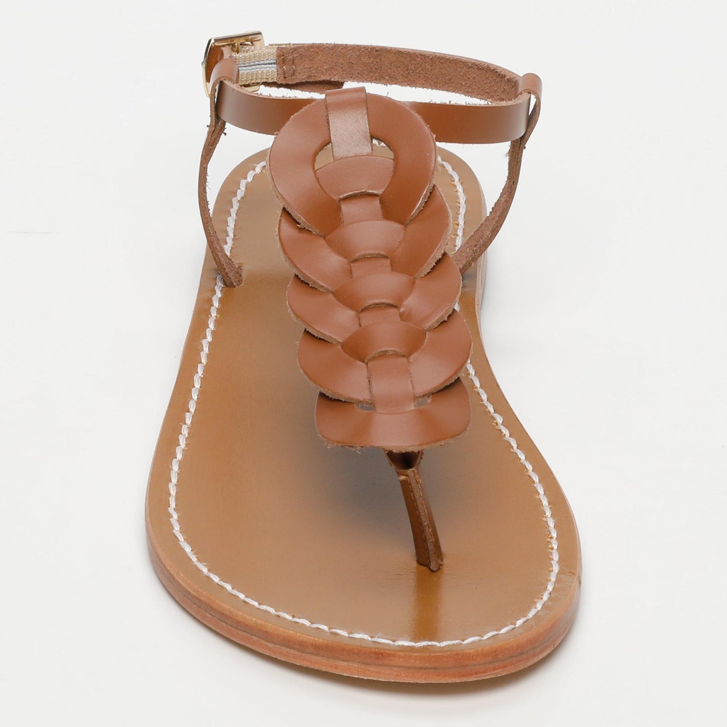 OSSELA sandales en cuir camel