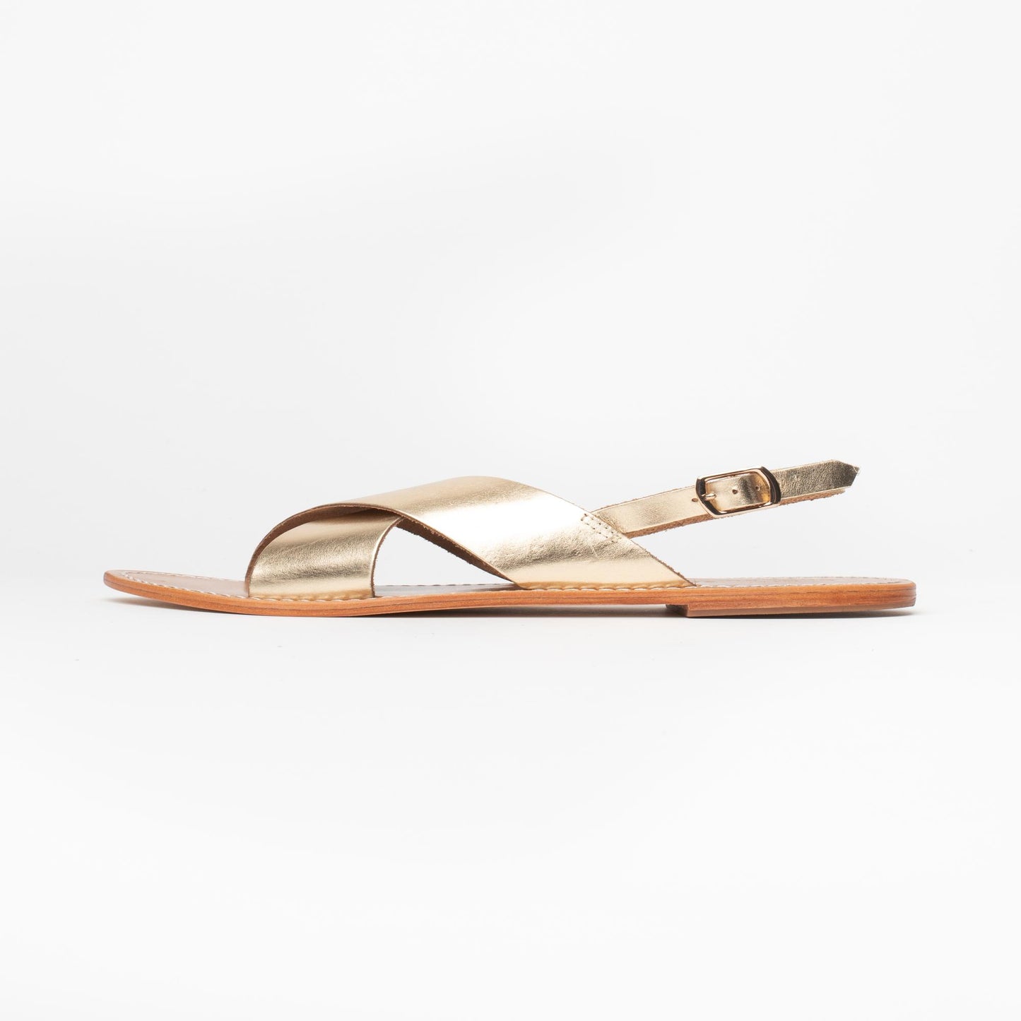 ROSEDALE sandales en cuir dark gold