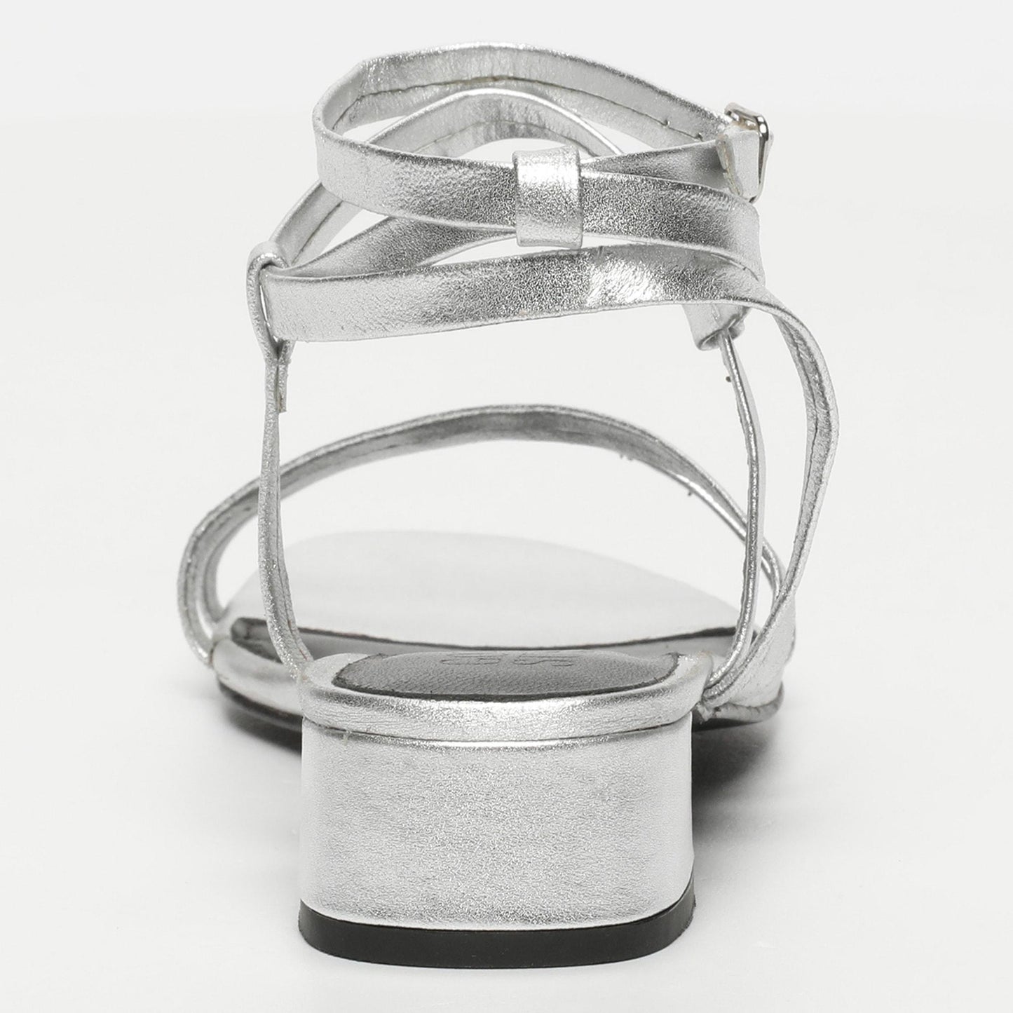 WILLDA sandales en cuir silver