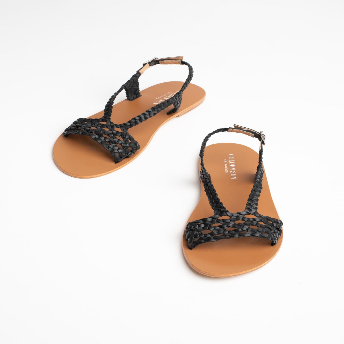 ADILA sandales en cuir black