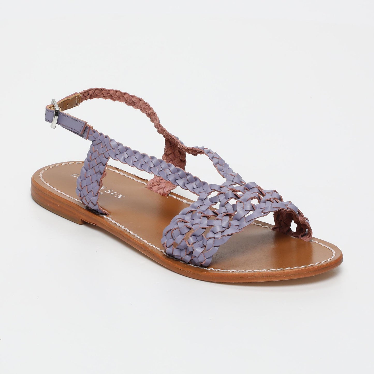 ADILA sandales en cuir lavender