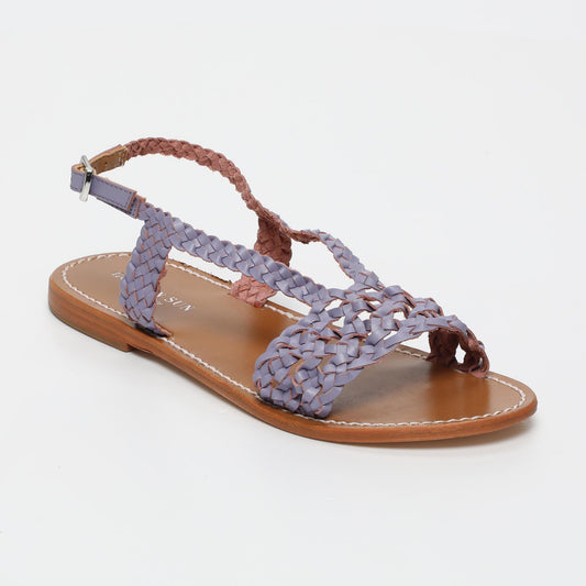 ADILA sandales en cuir lavender