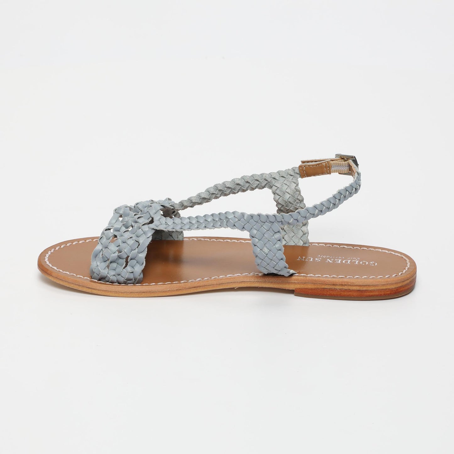 ADILA sandales en cuir lt blue