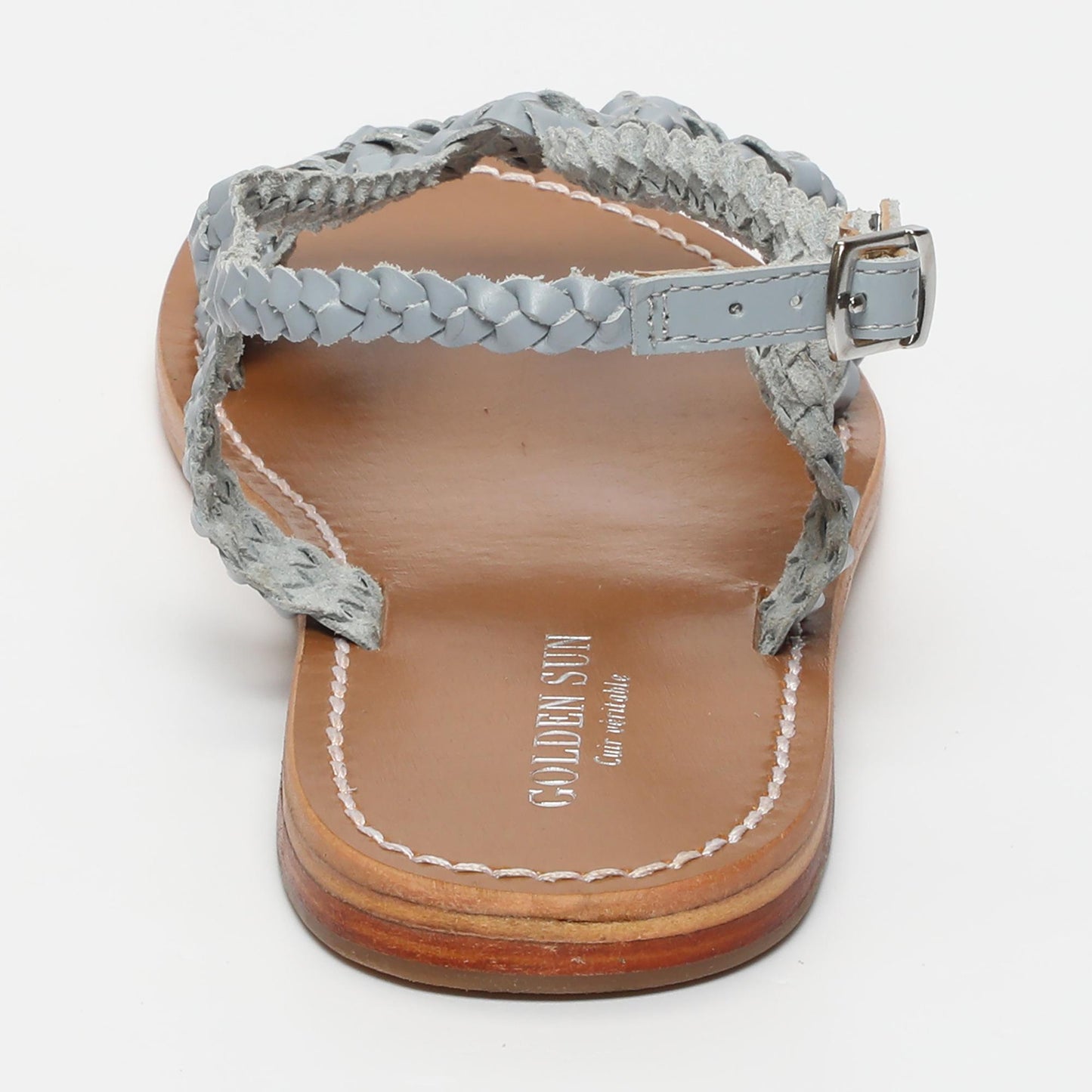 ADILA sandales en cuir lt blue