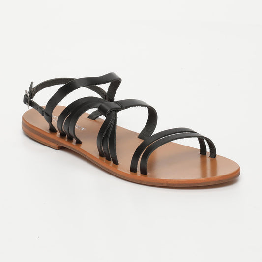 AUDREY sandales en cuir black