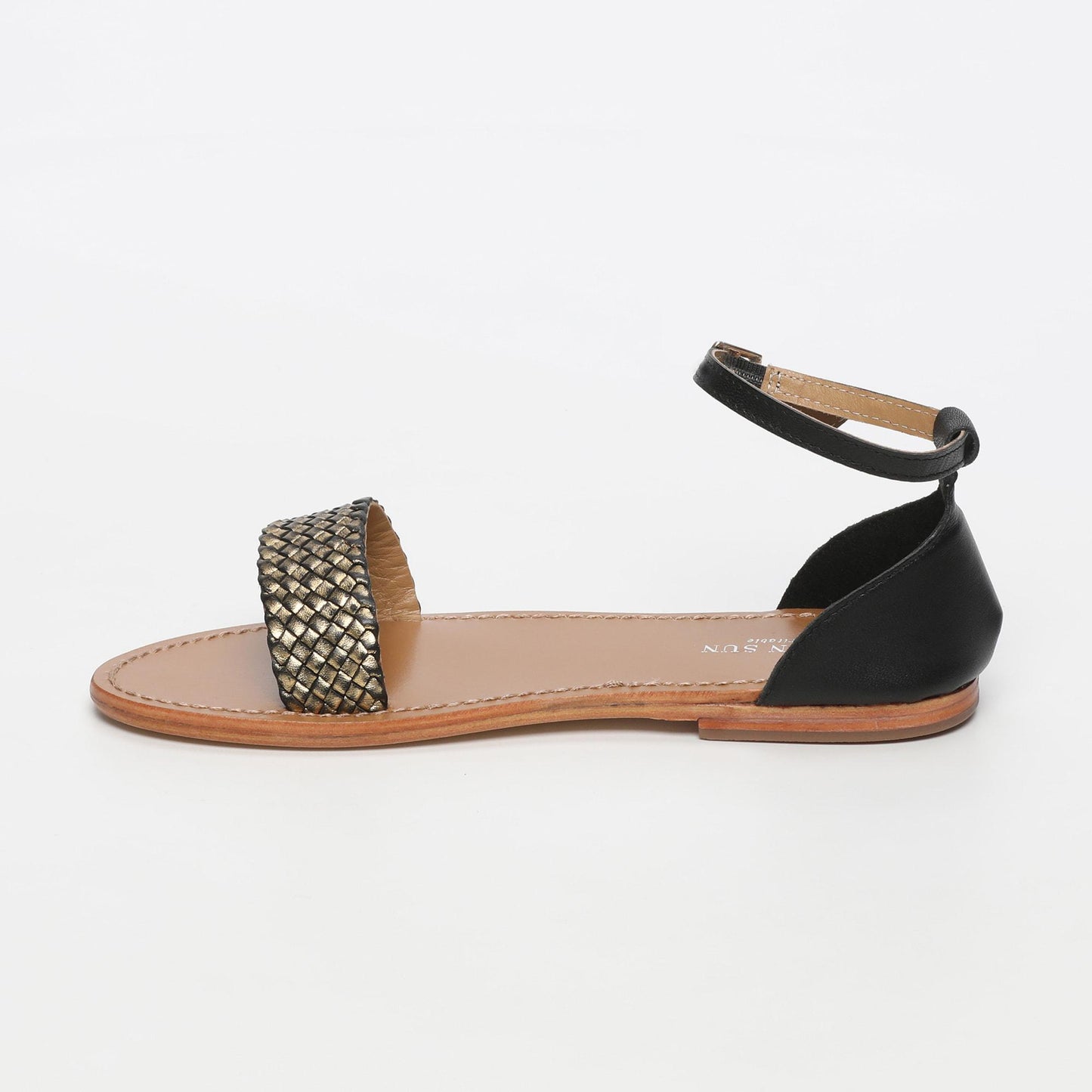 BRONTE sandales en cuir black