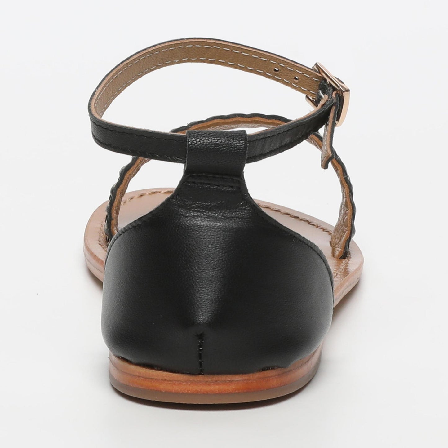 BRONTE sandales en cuir black