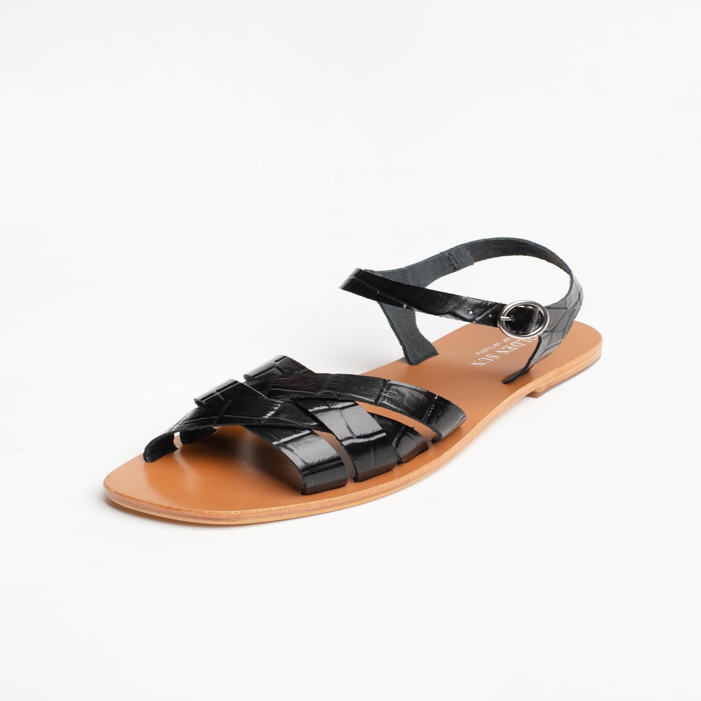 CAMBYSE sandales en cuir black