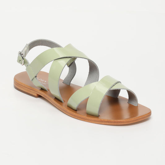 DALIR sandales en cuir mint