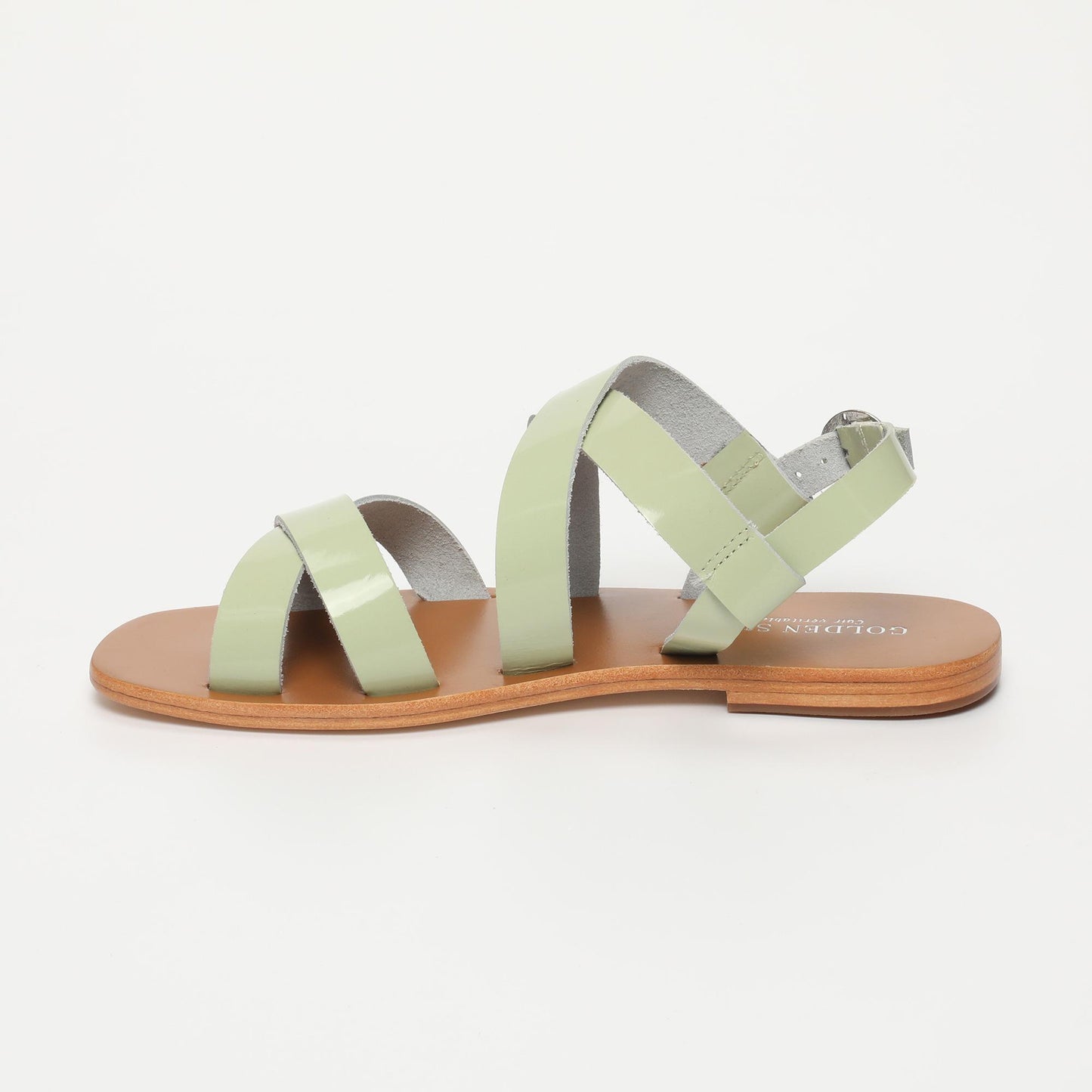 DALIR sandales en cuir mint