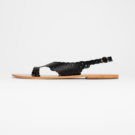 DANA sandales en cuir black