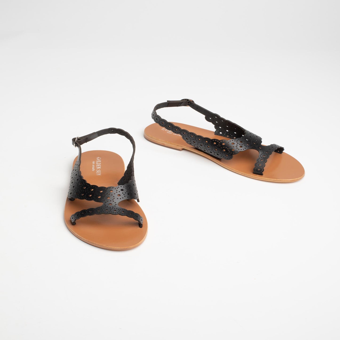 DANA sandales en cuir black