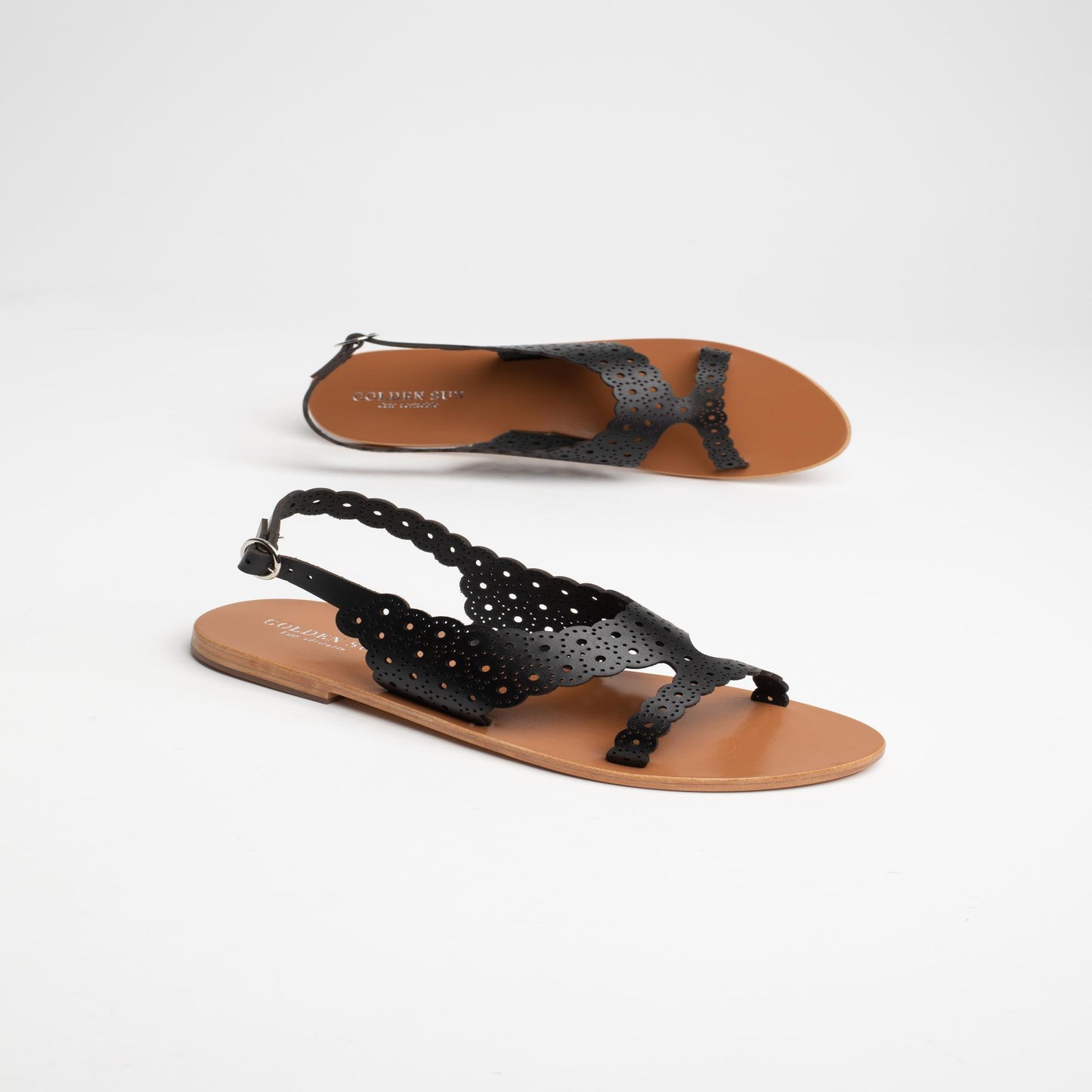 DANA sandales en cuir black