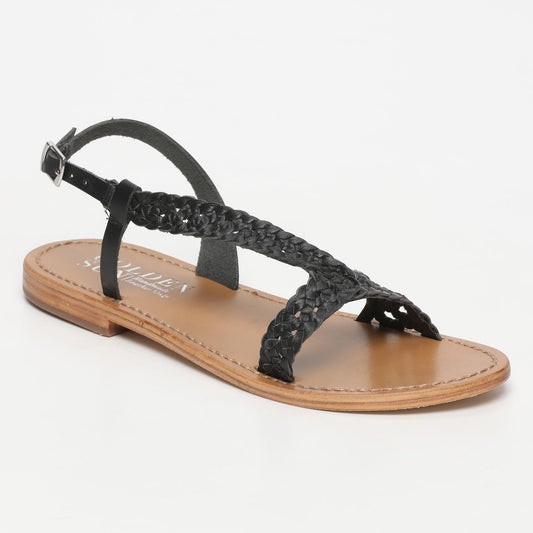 DUME sandales en cuir black