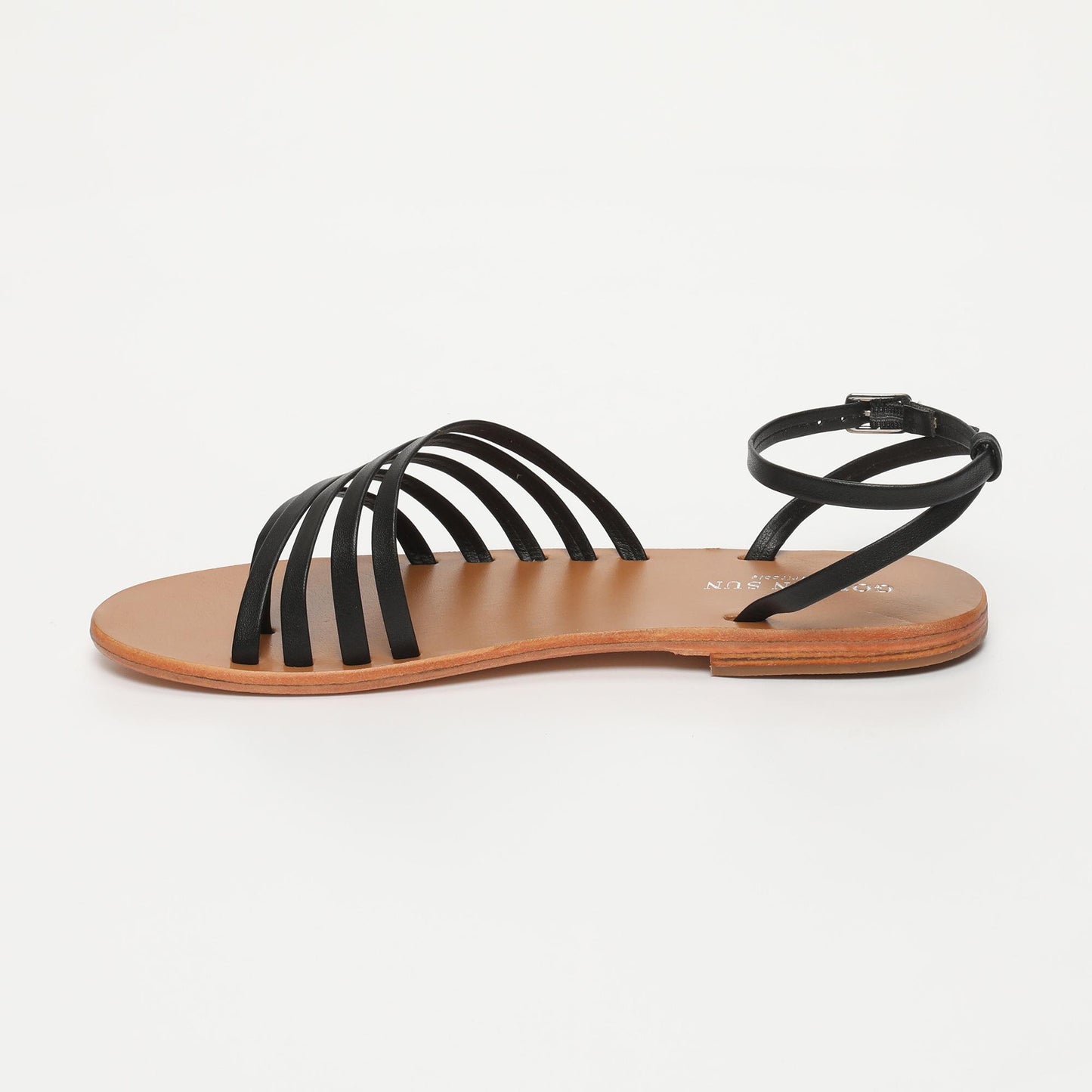 EVERLY sandales en cuir black