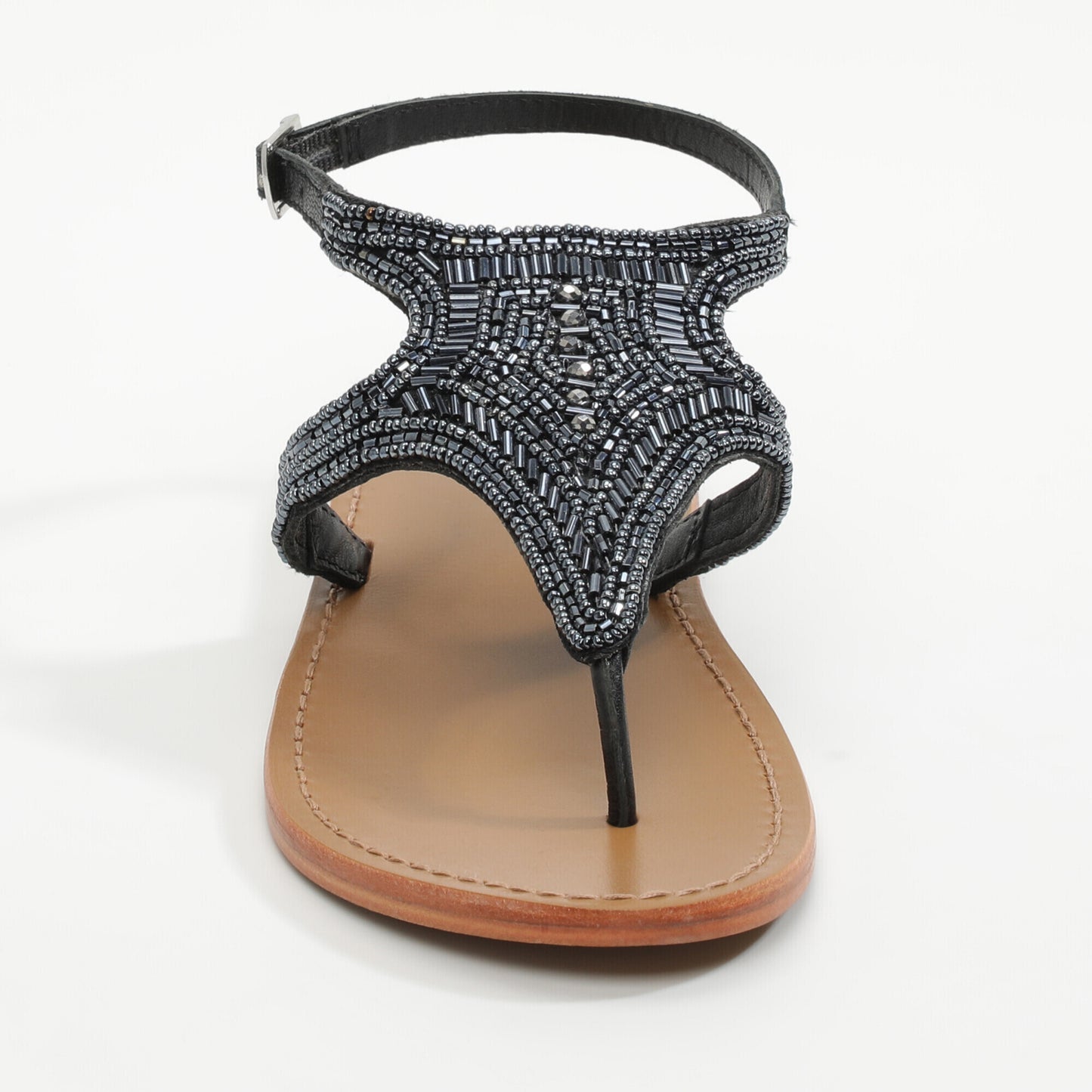 BISCAYNE sandales en cuir black