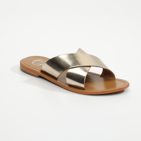 PRIMAVISTA sandales en cuir gold