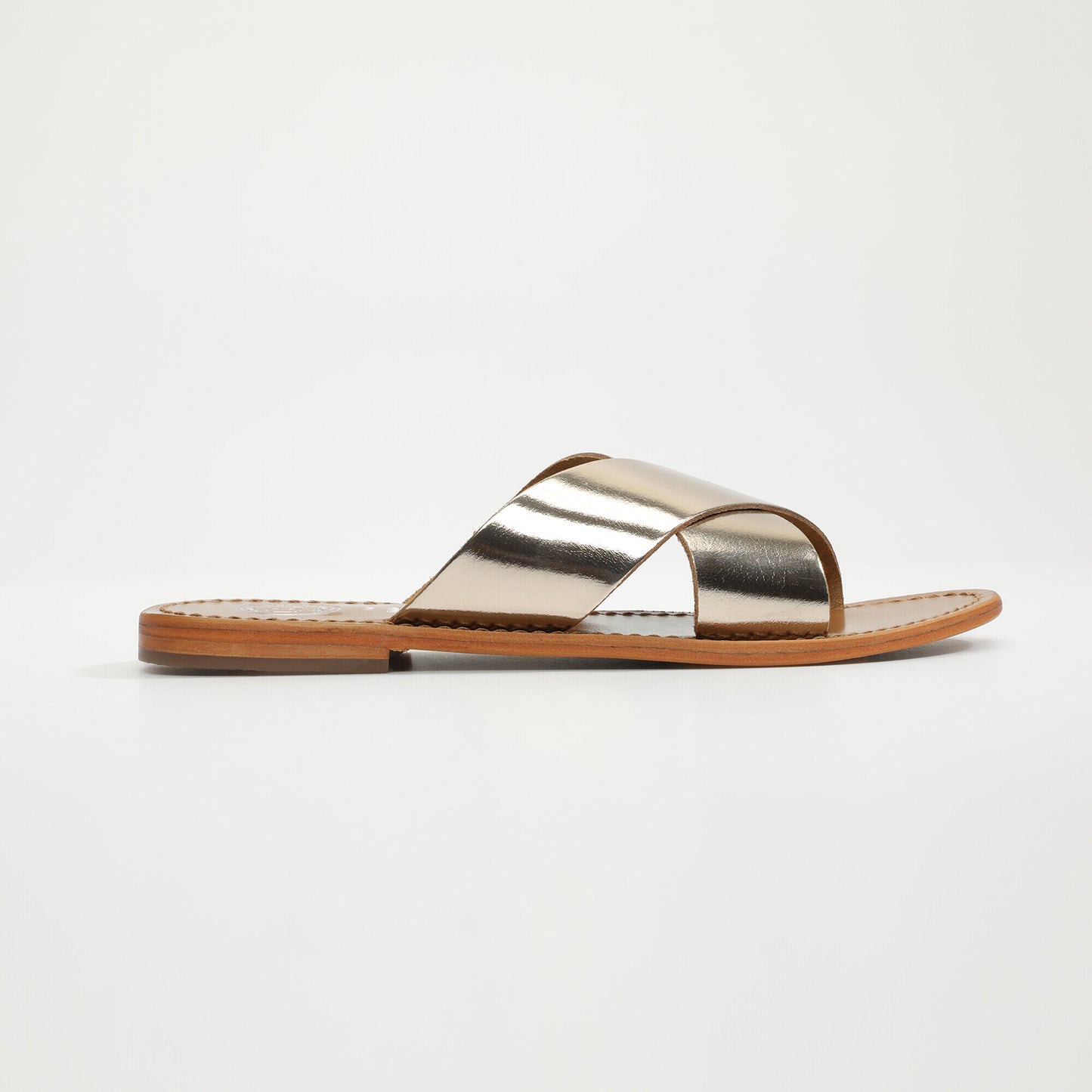 PRIMAVISTA sandales en cuir gold
