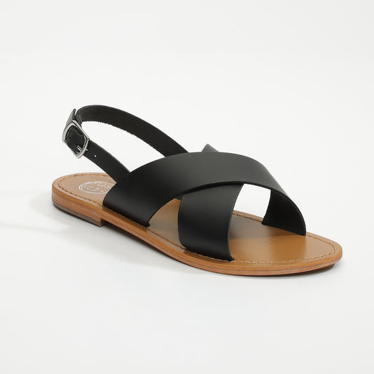 ROSEDALE sandales en cuir black