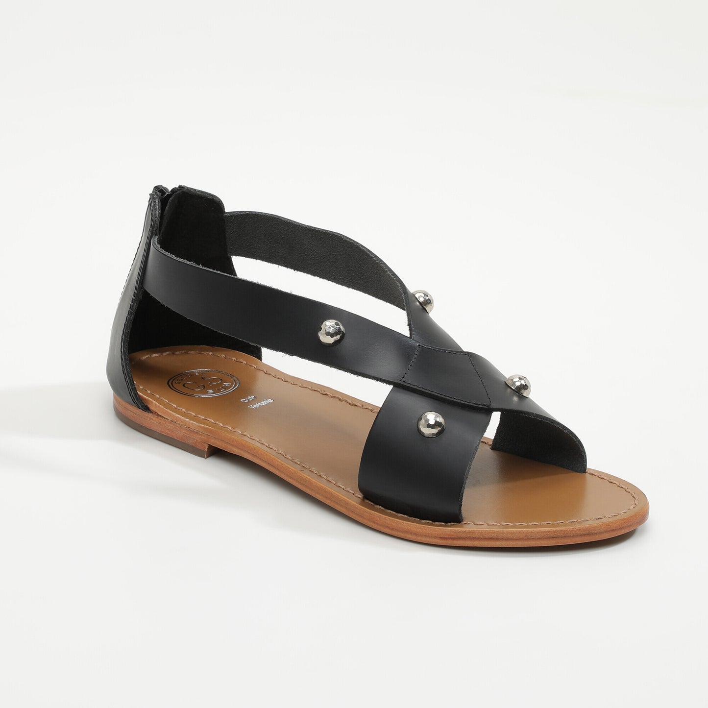 SEACREST sandales en cuir black