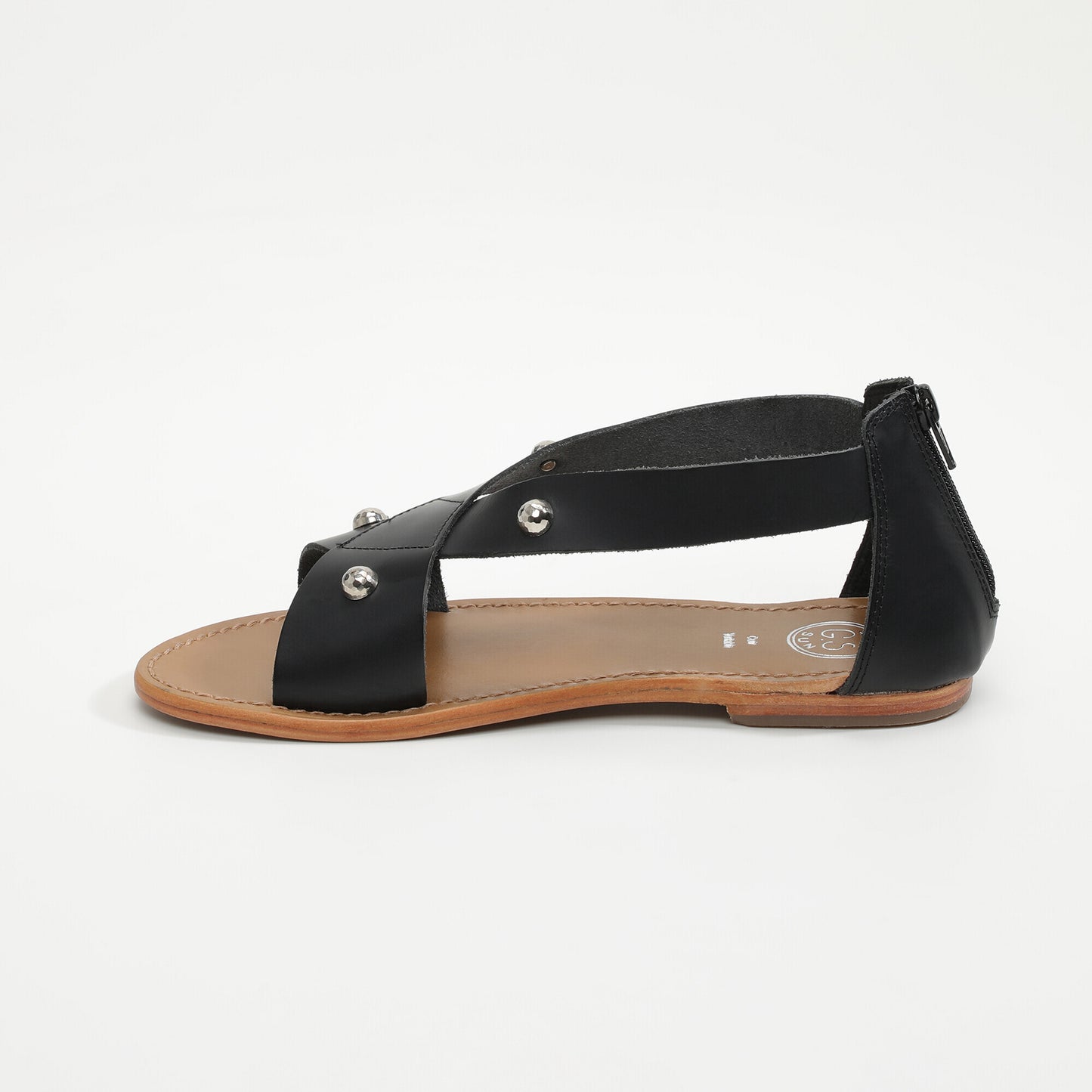 SEACREST sandales en cuir black