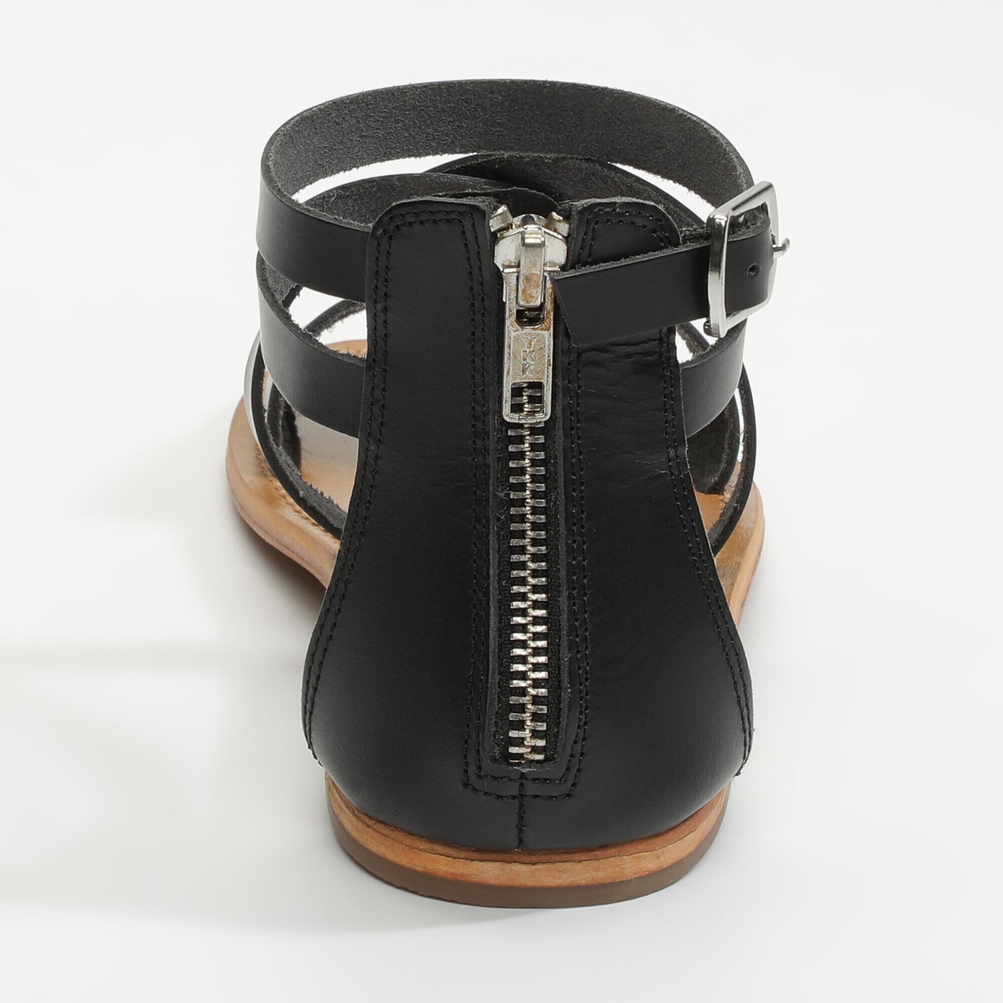 GALAXY sandales en cuir black
