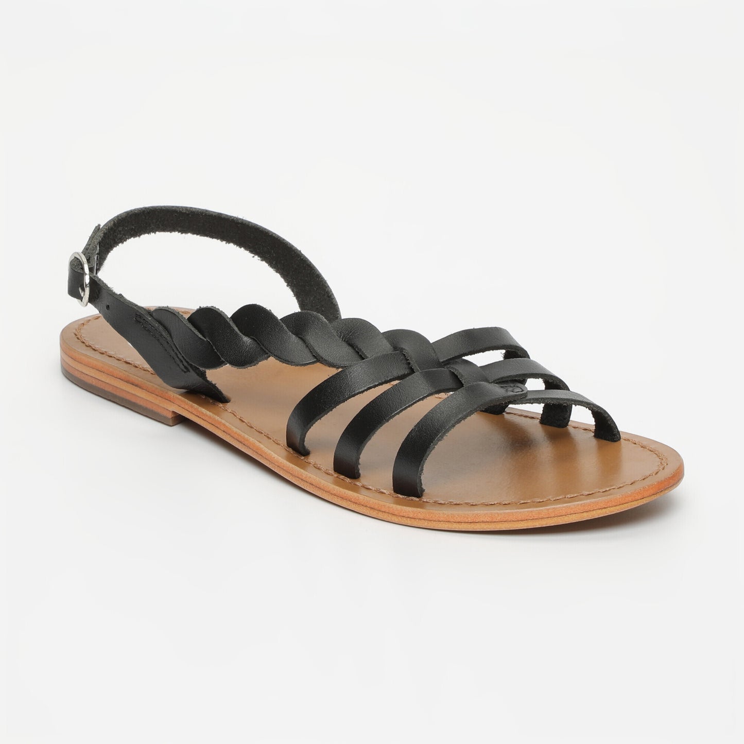 PELIDNE sandales en cuir black