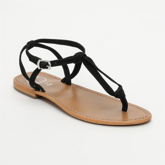 MAHONIA sandales en cuir black