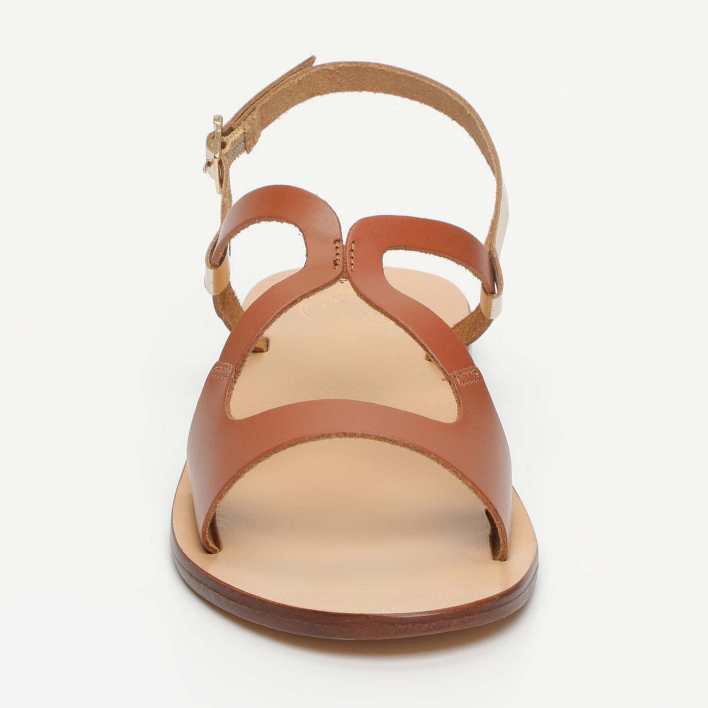 BIGNONIA sandales en cuir camel