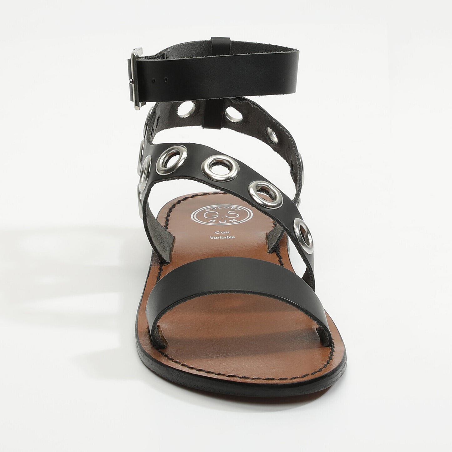SASSA sandales en cuir black