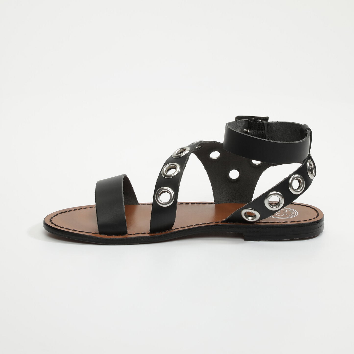 SASSA sandales en cuir black