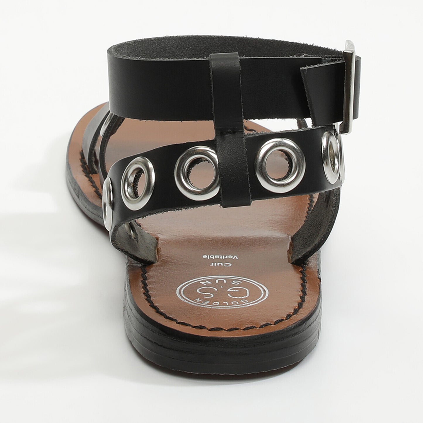 SASSA sandales en cuir black