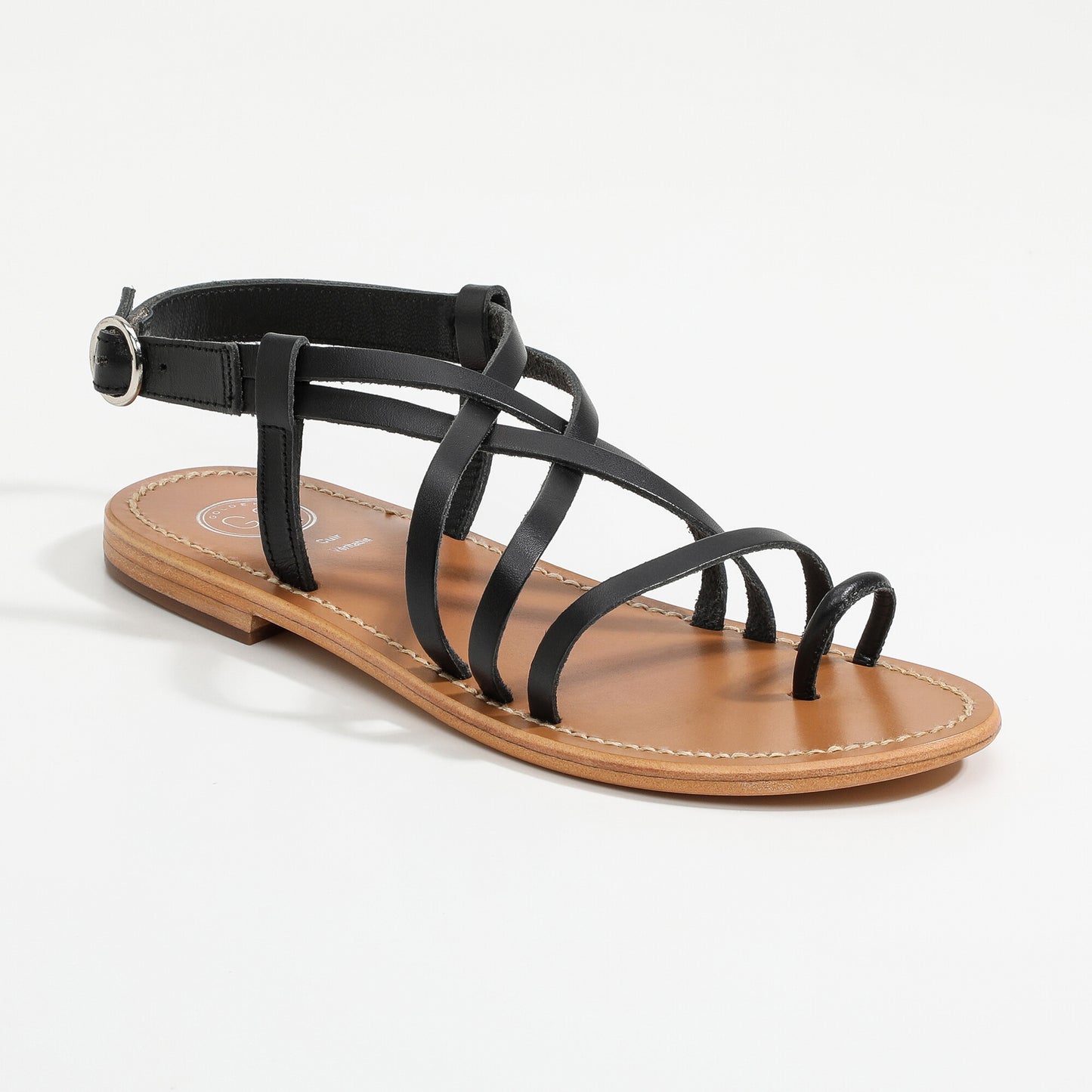 IANTHINA sandales en cuir black