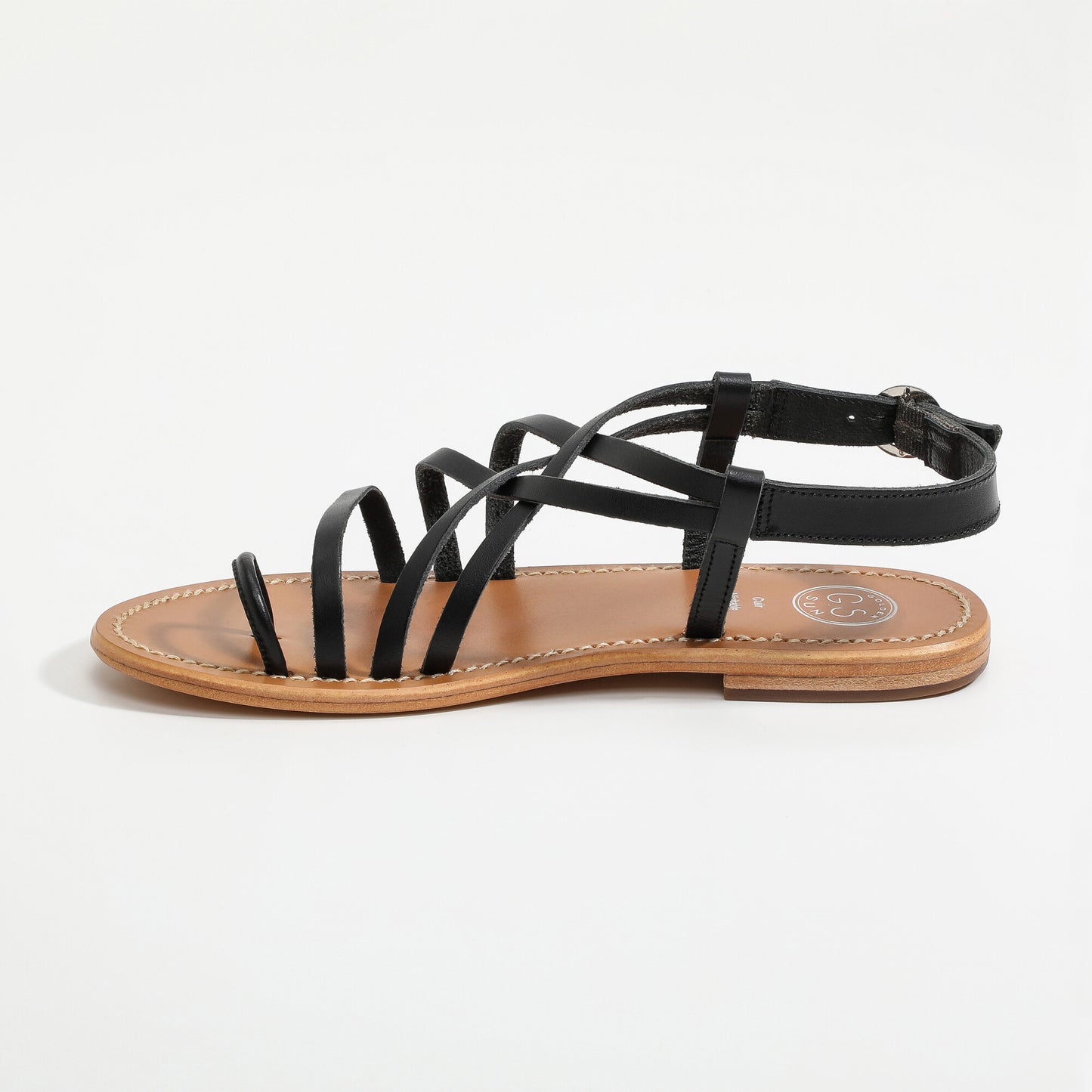 IANTHINA sandales en cuir black