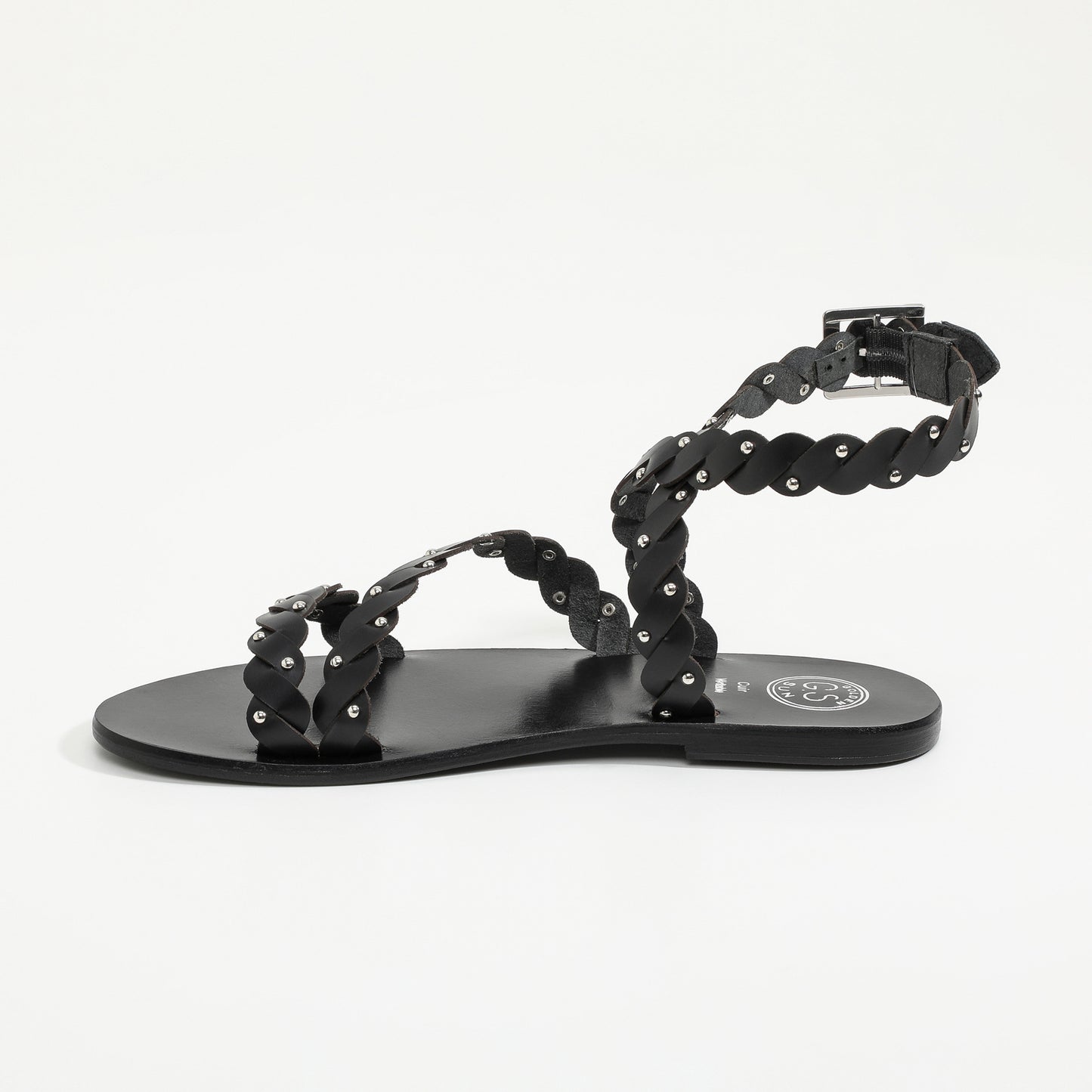 DARA sandales en cuir black