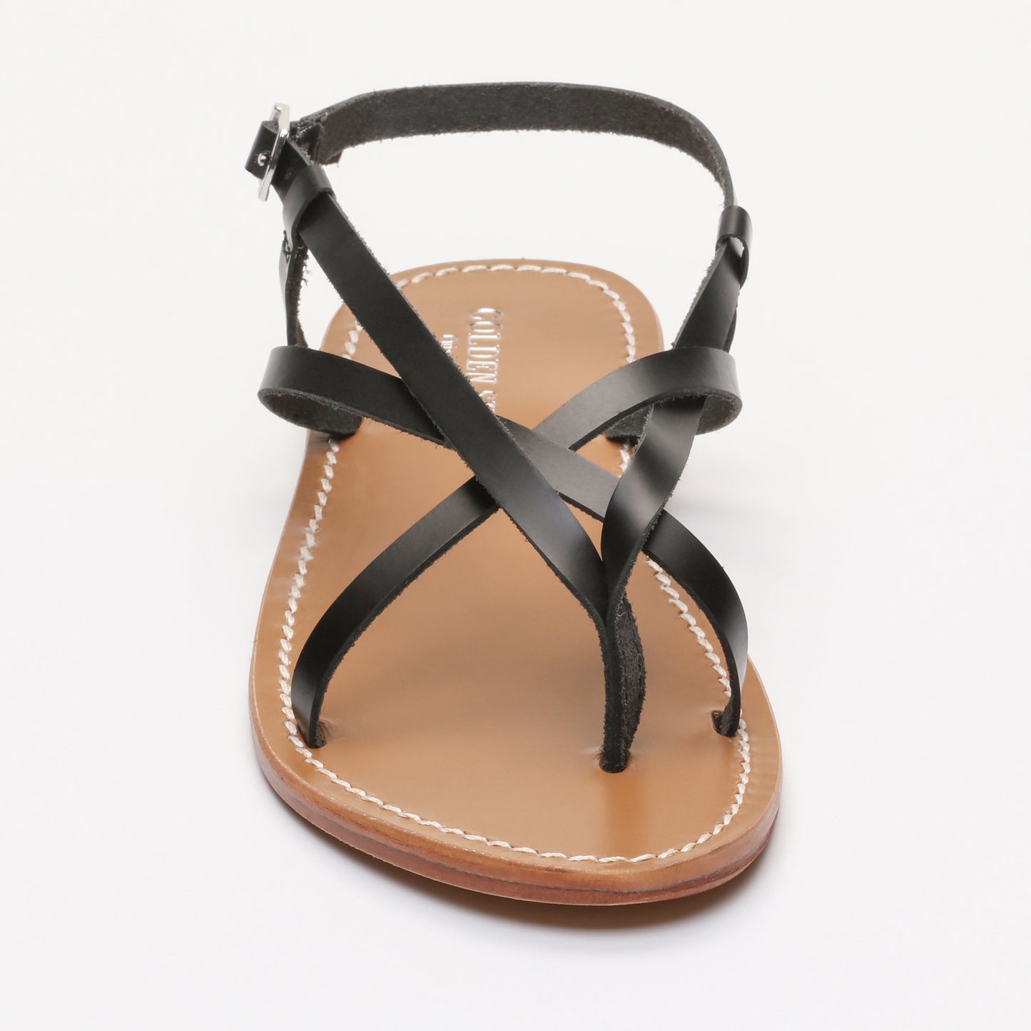 EMERALD sandales en cuir black