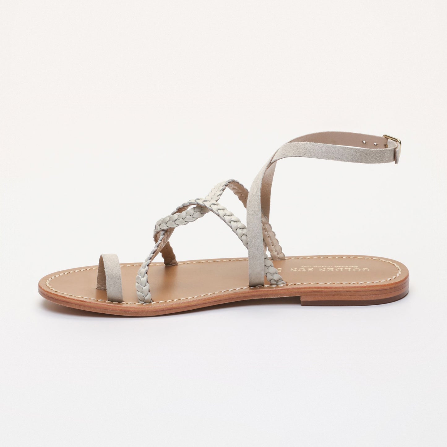 WIHAKAYDA sandales en cuir ice + cream